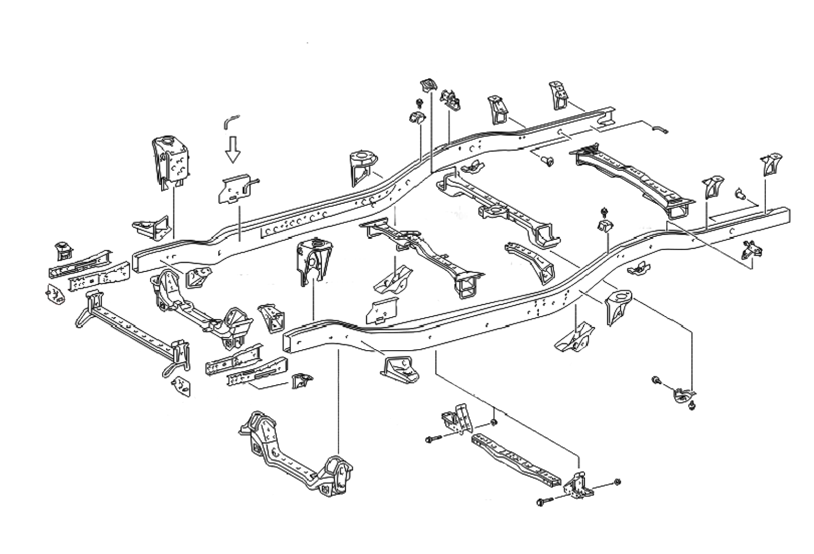 Double Cab parts diagram
